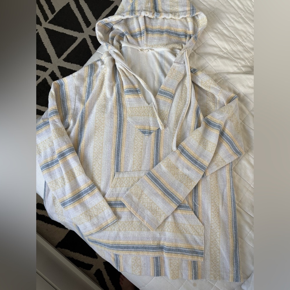 Easel striped hoodie